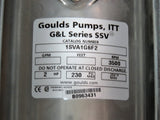 G&L Pump 1SVA1G6F2 & Baldor Motor 3555-5