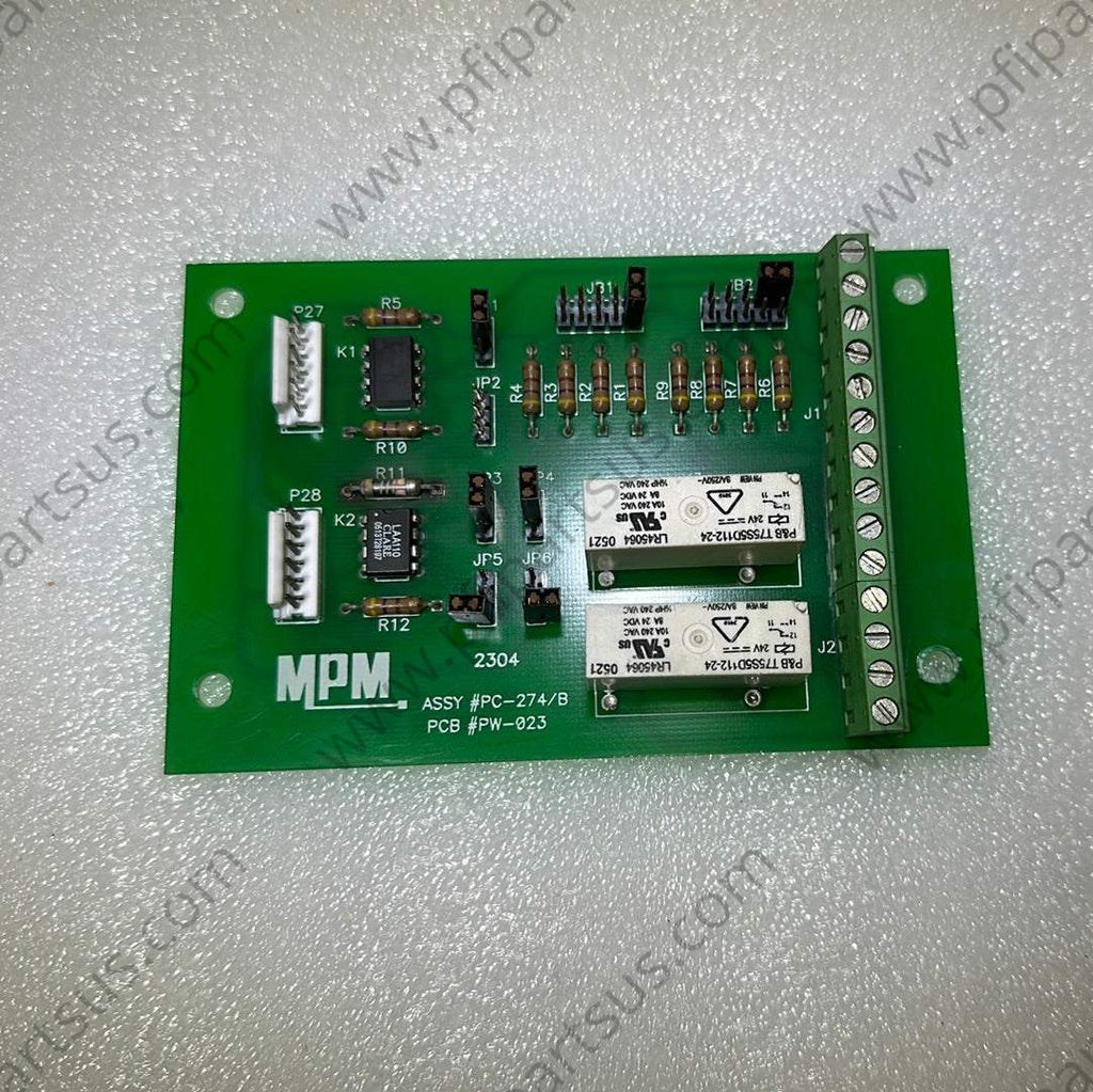 Speedline / MPM PC-274/B  Board - Circuit Board from [store] by Speedline Technologies - MPM, PC-274/B, PCB, Speedline, Speedline Technologies