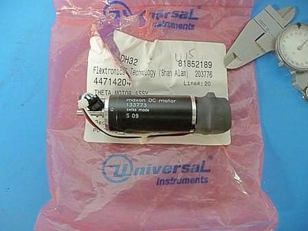 Universal Instruments Part 44964703 PFIParts - UIC, UNIVERSAL INSTRUMENTS 44714204 Theta MOTOR ASSY - www ...