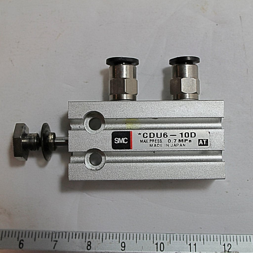 SMC CDU6-10D Compact Cylinder, dbl/act