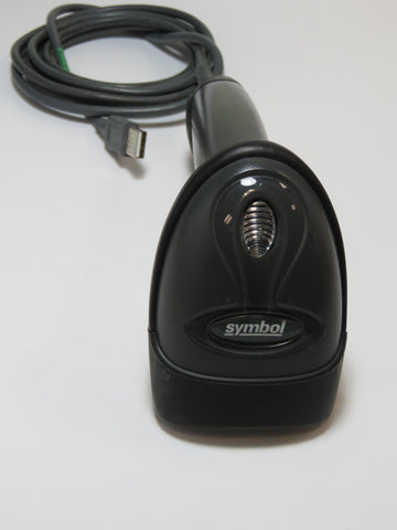Symbol/Motorola LS2208 Handheld Scanner (Black) W/Cable