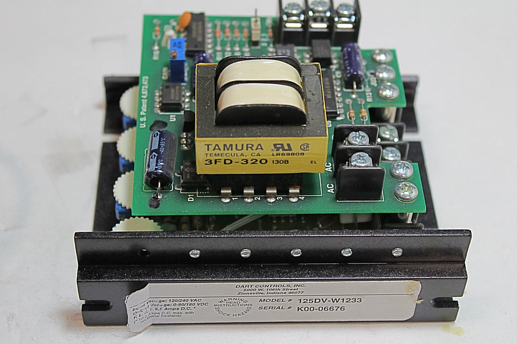 Dart Controls 125DVC, DC Drive PFIParts