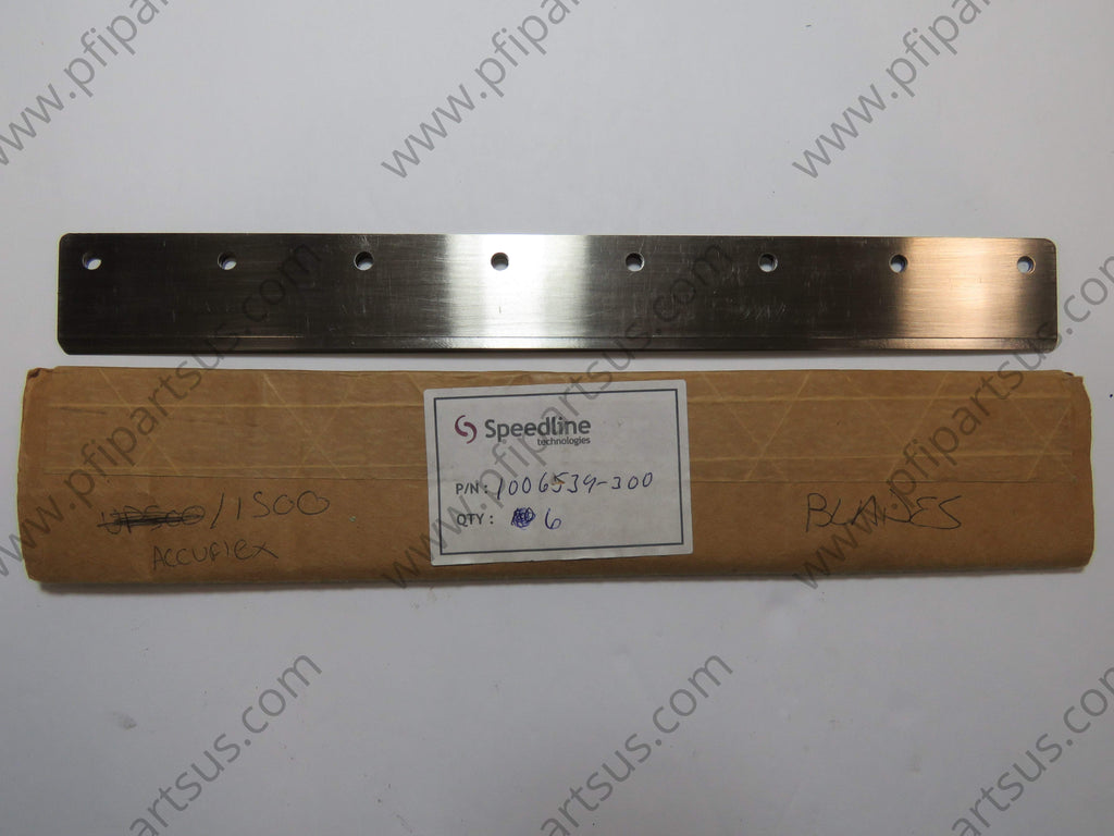 Speedline 1006539-300mm METAL SQUEEGEE BLADE - Squeegee Blade from [store] by Speedline Technologies - 1006539-300, Printers, Speedline, Squeegee, Sueegee Blades