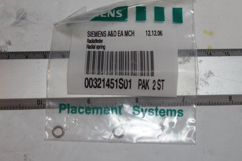 Siemens 00321451-01 Radial Spring