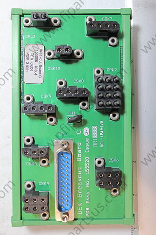 DEK 155668 / 155528 Breakout Board C - PCB from [store] by DEK - 155528, 155668 Iss. 4, DEK, PCB, Spare Parts