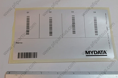 Mydata D-014-1484 Barcode  Sticker - Barcode from [store] by Mydata - Barcode, D-014-1484, Mydata