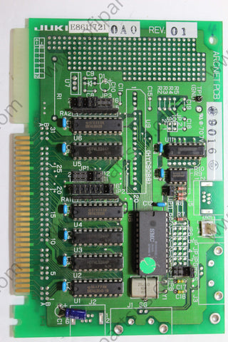 JUKI E86117210A0 REV 01 ARCNET PCB - Control Board from [store] by JUKI - Control Board, E86117210A0, Juki, SUB CPU