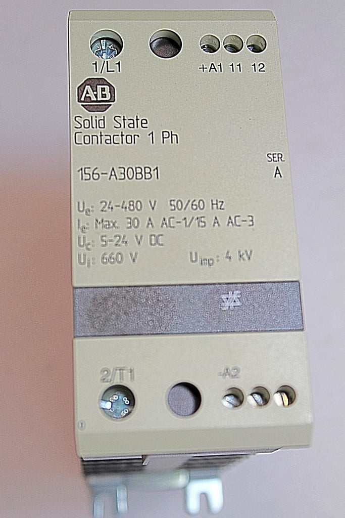 Allen Bradley 156-A30BB1 Solid State Contactor - 1 Ph.