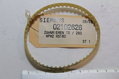 Siemens 02102626 Synchroflex Belt T5/260