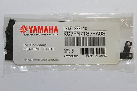 Yamaha KG7-M7137-A03 Leaf Spring