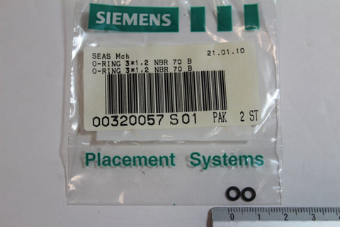 Siemens 00320057-01 O-ring 3x1.2 NBR 70 B