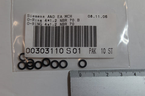 Siemens 00303110-01 O-ring 4x1.2 NBR 70 B