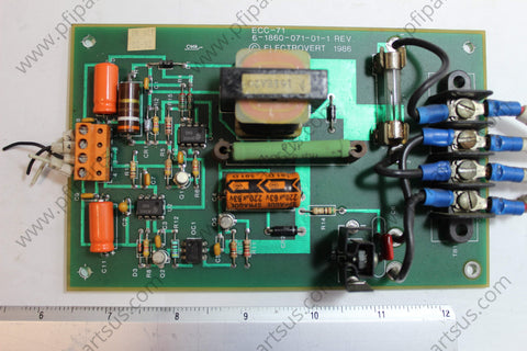 Electrovert 6-1860-071-01-1, ECC-71 - board from [store] by Electrovert - 6-1860-071-01-1, board, Electrovert / Speedline, Spare Parts