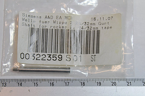Siemens 00322359-01 Shaft for Rocker 2, 24/32mm Tape
