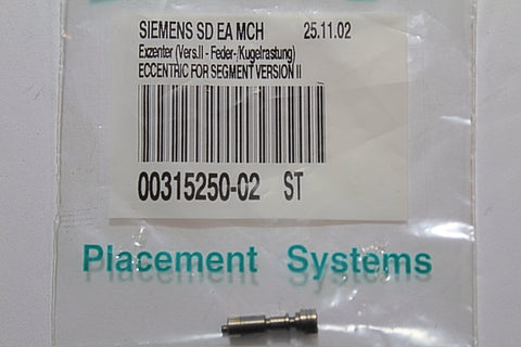 Siemens 00315250-02 Eccentric for Segment Version II