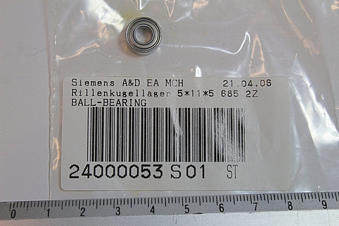 Siemens 24000053-01 Ball Bearing 5x11x5  685 2Z