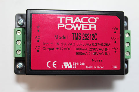 Traco Power TMS 25212C Switching Power Supplies