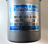 Tamagawa N0100-103-A-003 AC Servo Motor