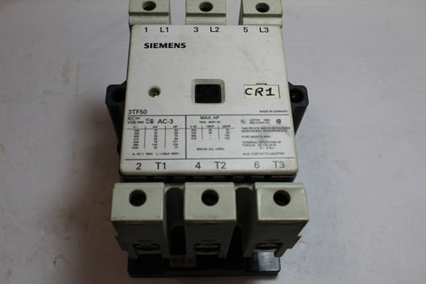 Siemens 3TF5022-OAK6 Contactor 3TF50