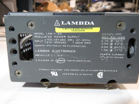 Lambda LNS-Y-20 Power Supply
