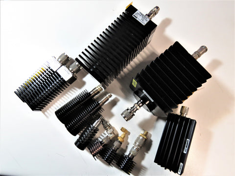 Assortment of Attenuator, Resistors, Rf Termination