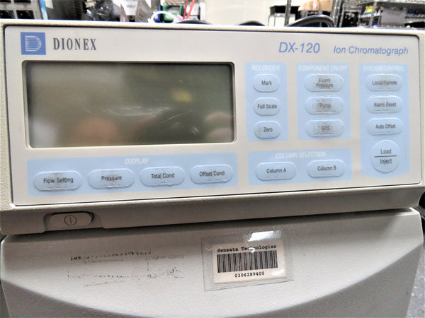 DIONEX DX-120 Ion Chromatograph & AS40 Automated Sampler – PFIParts