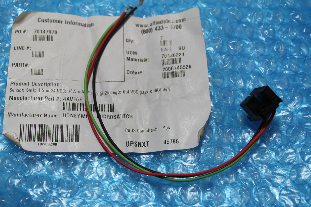 Honeywell Microswitch 4AV16F Sensor – PFIParts