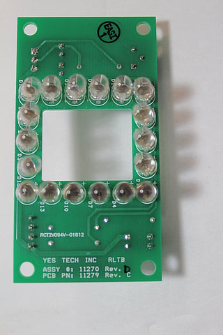 YesTech PCB 11270 Red Light Top board